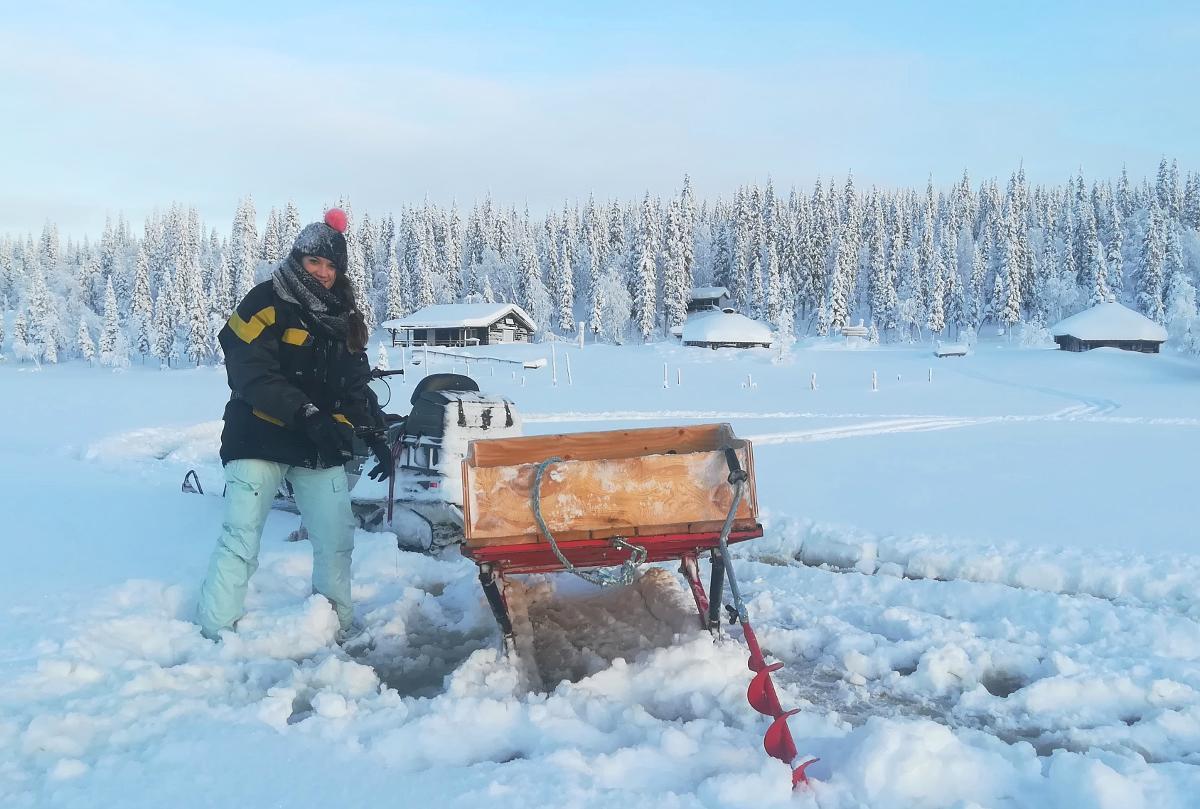 Lapland Snow Cabin Masugnsbyn Exteriör bild
